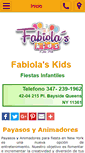 Mobile Screenshot of fabiolaskids.com